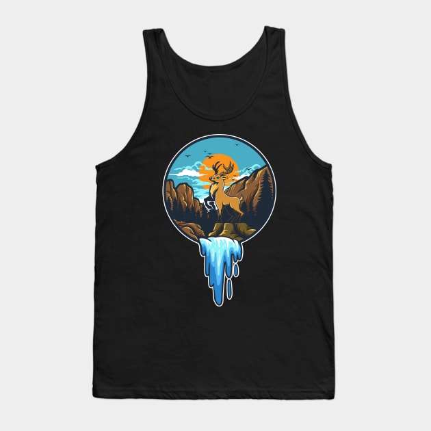 Wild Mountain Tank Top by cithu09